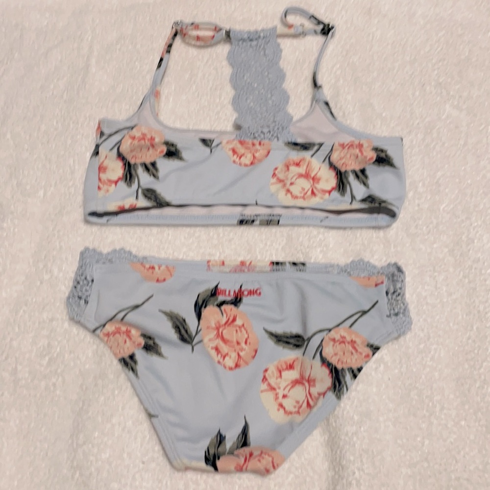 Girls Size 8 billabong two piece swimsuit